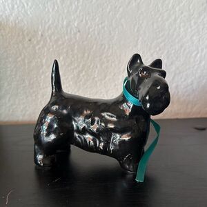 Vintage Black Scottish Terrier Figurine 3.5”